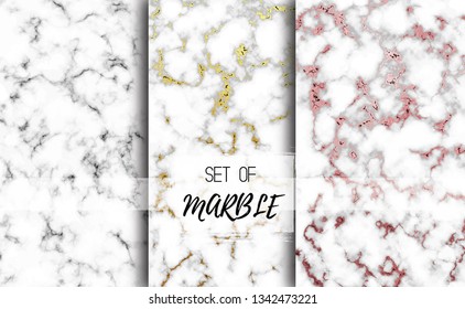 Set of Marble design