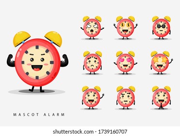 Set mascot alarm clock design