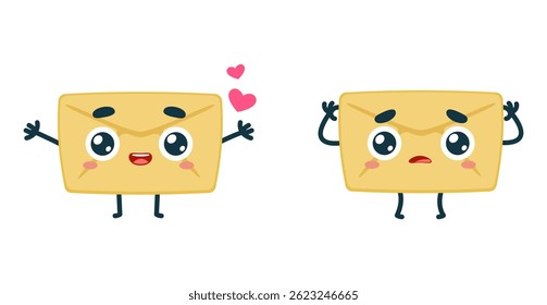 Set Mascot images Cute Icons