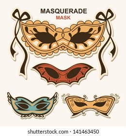 set masquerade masks