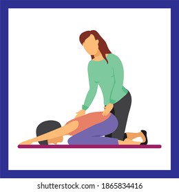 Set of massage Related Vector Line Icons. Includes such Icons as massage salon, massage therapist, therapy, health, treatment, Spa, relaxation
Massage Icon. Professional, pixel perfect icons optimized