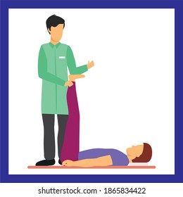Conjunto de Iconos de Línea Vectora Relacionados con el masaje. Incluye Iconos como salón de masaje, terapeuta de masaje, terapia, salud, tratamiento, Spa, relajación
Icono de masaje. Iconos perfectos para píxeles y profesionales optimizados
