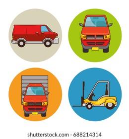 set of means of transportation