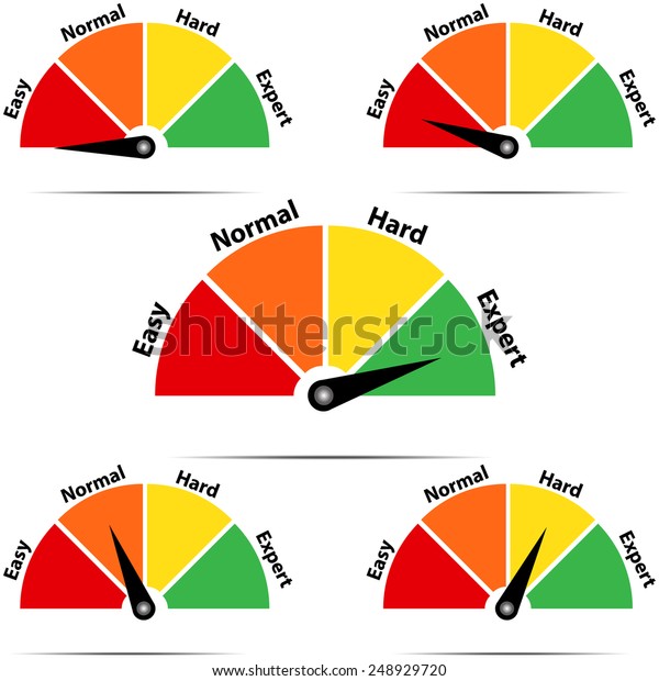 Vector De Stock Libre De Regalias Sobre Set Measuring Icons Easy