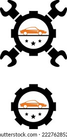eine Reihe von mechanischen Symbolen