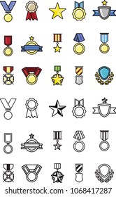 Set of Medal Icons