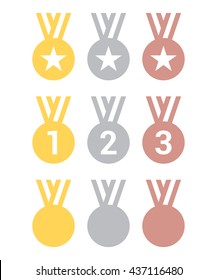 Set of MEDALS