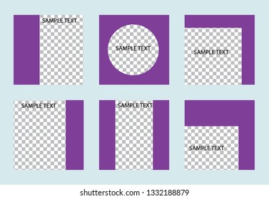 Set media banners with discount offer. Shopping background, label for business promotion. Can be used for website and mobile website banners, web design, posters, email and newsletter designs.