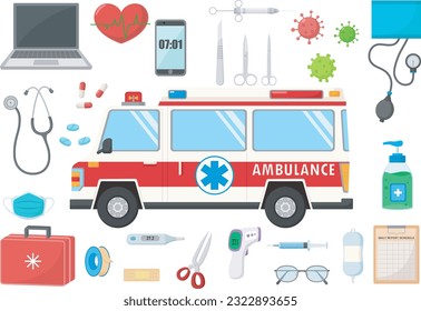 Set of medical elements collection