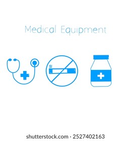 Set of Medical and Healthcare web icons in line style. Medicine, check up, doctor, pharmacy, lab, scientific collection. Vector illustration