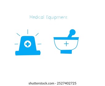 Conjunto de iconos web médicos y de atención médica en estilo de línea. Medicina, chequeo, doctor, farmacia, laboratorio, colección científica. Ilustración vectorial EPS 10