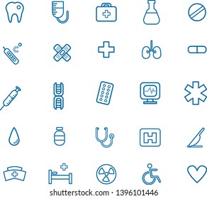 Set of Medical icon symbol vector