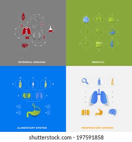 Set of medical icons