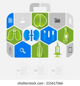 Set of medical icons