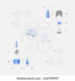 Set of medical icons