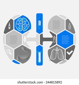 Set of medical icons