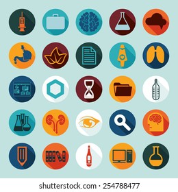 Set of medical icons