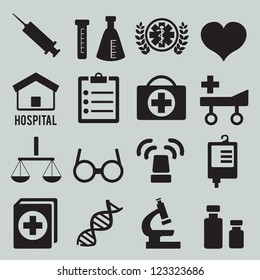 Set of medical icons - part 1 - vector icons