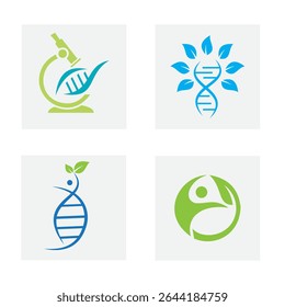 Set Of Medical Logo Design. Healthcare Symbol Vector Template