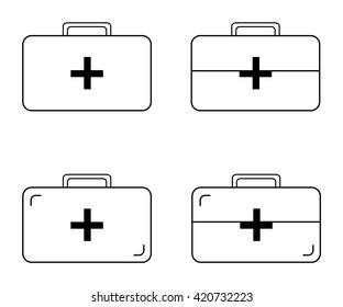 Set of medicine chests