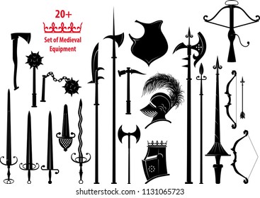 Set of Medieval Equipment