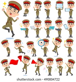 A set of men with digital equipment such as smartphones.
There are actions that express emotions.
It's vector art so it's easy to edit.
