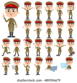 A set of men with who express various emotions.
There are actions related to workplaces and personal computers.
It's vector art so it's easy to edit.