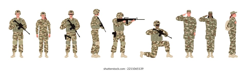 43,526 Military Set Weapons Army Images, Stock Photos & Vectors ...