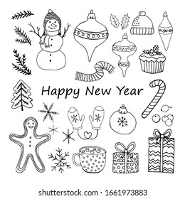 Christmas Drawing Images Stock Photos Vectors Shutterstock
