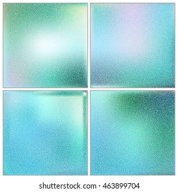 Set of mesh backgrounds trending colors for website. Abstract vector multicolored blurred background for Web and Mobile Applications, art illustration template design, business brochure