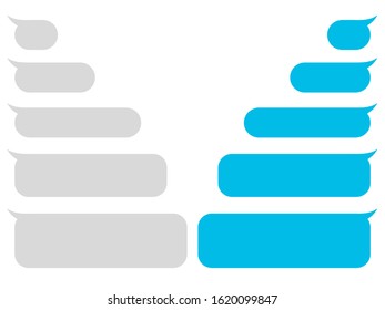 Set message icons – vector