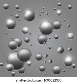 set metal drop background