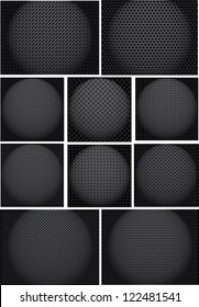 Set metal grids.