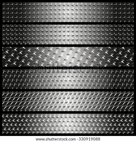 set metal textures web design vector stock vector royalty free textures web