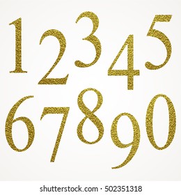 number glitter images stock photos vectors shutterstock