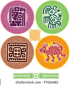 Set Of Mexican Design Elements