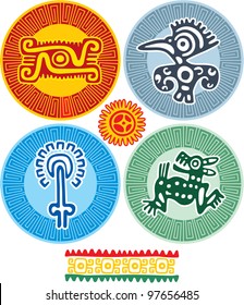 Set Of Mexican Design Elements