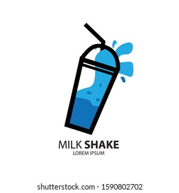 Set of Milkshakes Illustration for mascot, logo and emblem