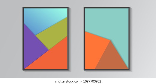 Set of Minimal Background design.