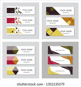 Set of minimal covers design. Colorful halftone gradients. Future geometric patterns. Eps10 vector.