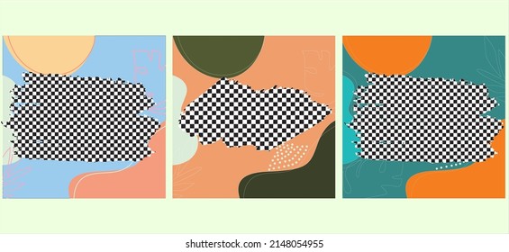 Set of minimal editable square banner templates. with the theme of education. Suitable for social media posting and web internet advertising. Vector illustration with education theme