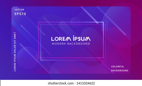 Set of minimal geometric background. Dynamic shapes composition can be used in cover design, book design, poster, cd cover, flyer, brochure, website backgrounds or advertising