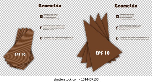 Set of Minimal Geometric covers design. Geometric halftone gradients. Eps10 vector.
