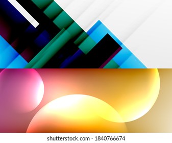 Set of minimal geometric vector backgrounds