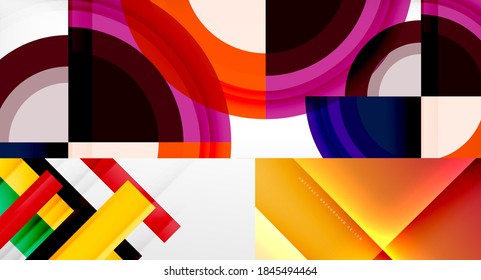 Set of minimal geometric vector backgrounds