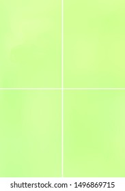 Set minimal green covers design A4. Background abstract vector patterns. Colorful smooth gradients. Templates for brochures, flyers, presentations, leaflet, magazine