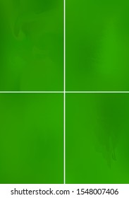 Set minimal green covers design A4. Background abstract vector patterns. Colorful smooth gradients. Templates for brochures, flyers, presentations, leaflet, magazine