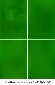 Set minimal green covers design A4. Background abstract vector patterns. Colorful smooth gradients. Templates for brochures, flyers, presentations, leaflet, magazine