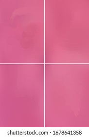 Set minimal orange and violet covers design A4. Background abstract vector patterns. Colorful smooth gradients. Templates for brochures, flyers, presentations, leaflet, magazine