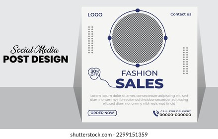 Establezca una plantilla mínima de banner cuadrado.  color de fondo con forma de línea de banda.publicaciones en medios sociales y anuncios en internet.  Moda de la marca de promoción de publicidad de venta. Vector creativo mínimo